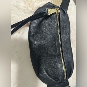 Aimee Kestenberg Black Leather Crossbody Bag
